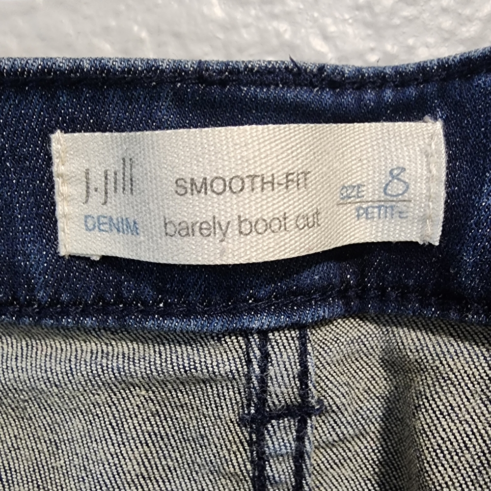 J. Jill Dark Blue Flare Jeans - Picture 8 of 8